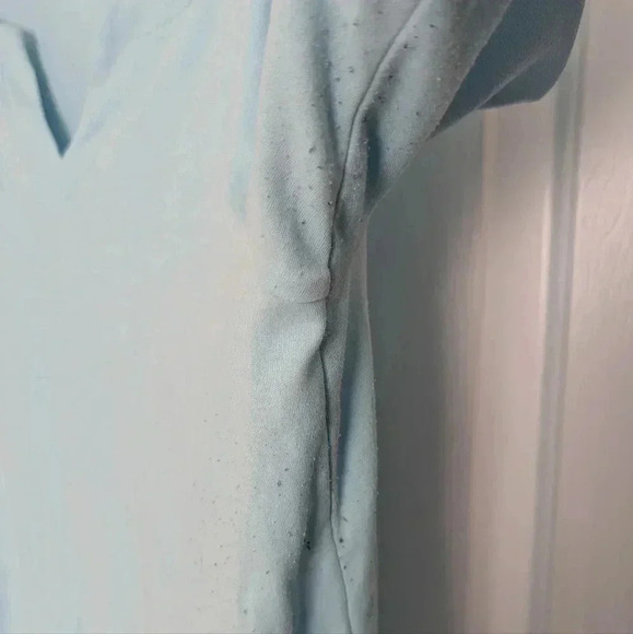 Croft & Barrow® Elbow-Sleeve Splitneck Women's Top Size Large (EUC) - Picture 5 of 9